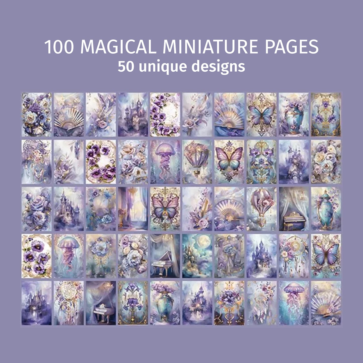 Purple Memories | Purple Mini Magi Book