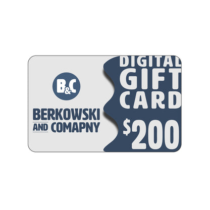 Berkowski and Company Digital Gift Card