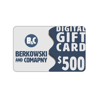 Berkowski and Company Digital Gift Card