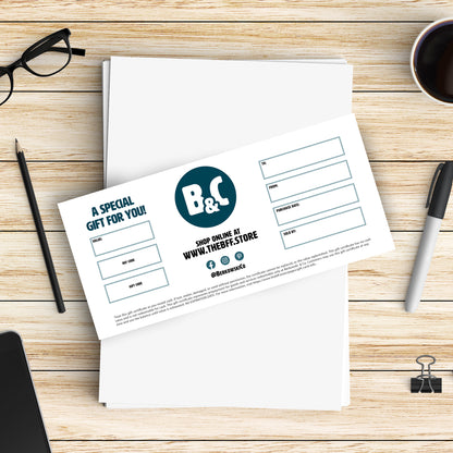 Berkowski and Company Gift Certificate