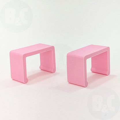Sakura Pink Body Clips