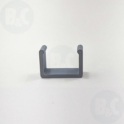 Fossil Grey Body Clips