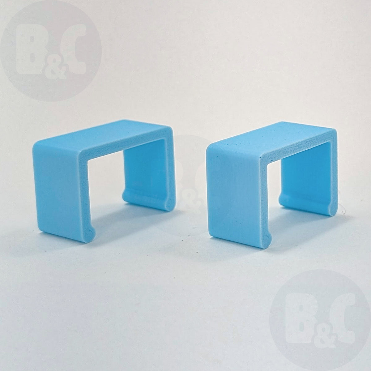 Pastel Ice Body Clips