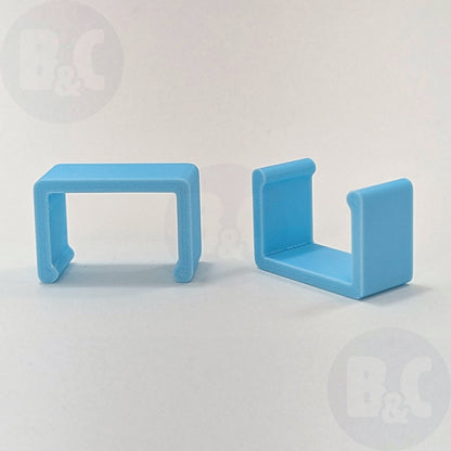 Pastel Ice Body Clips