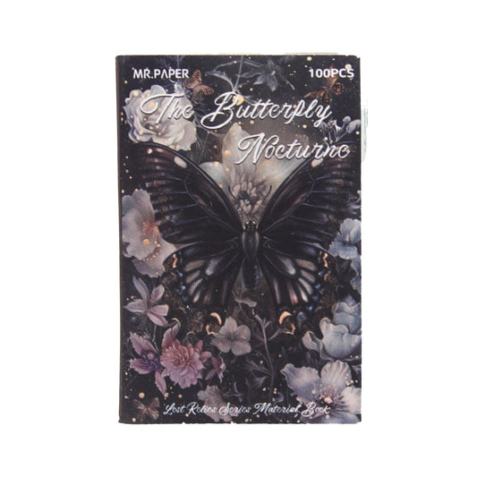 The Butterfly Nocture | Black Mini Magi Book