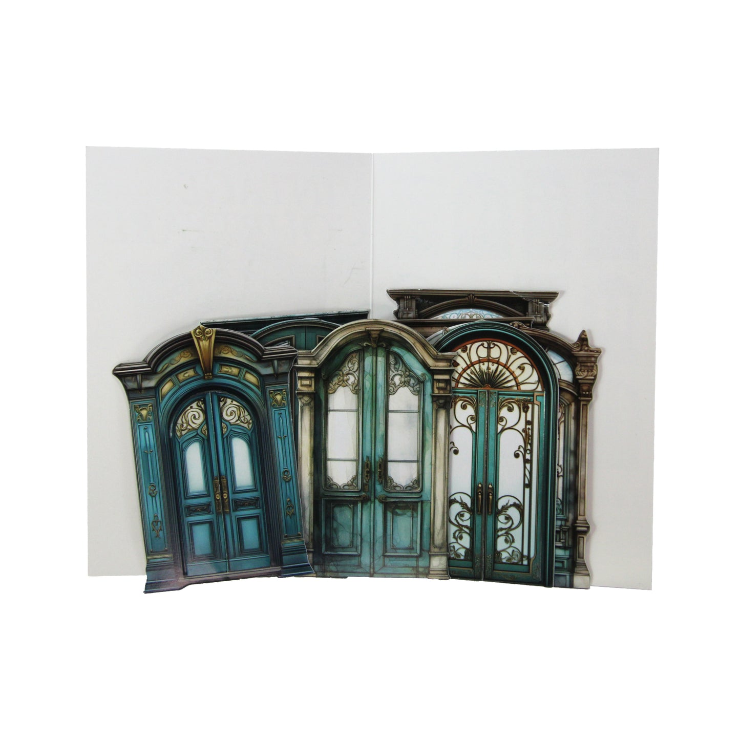 To the Blue Court | Vintage Courtyard Door Embellishments