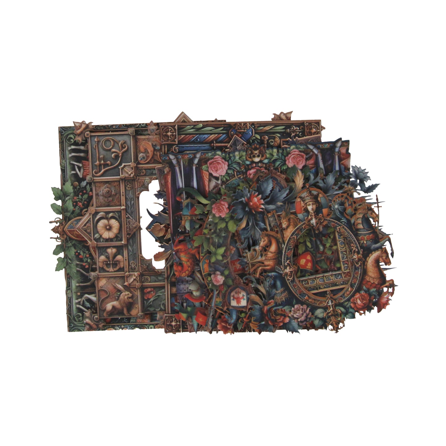 Red Flame Court | Medieval Frame Embellishments