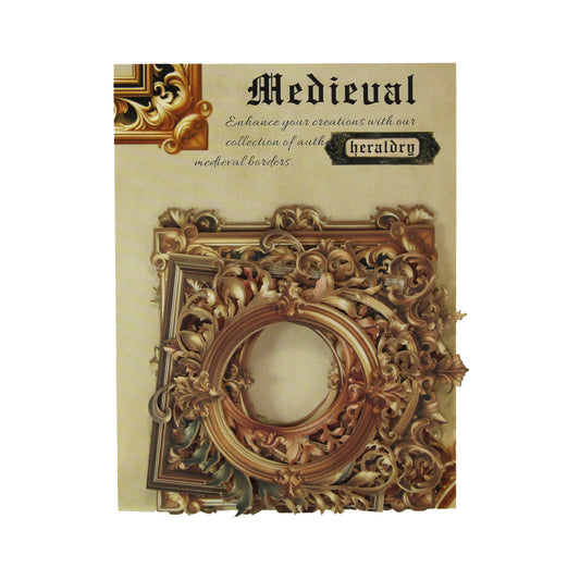 Golden Imperial Court | Medieval Frame Embellishments