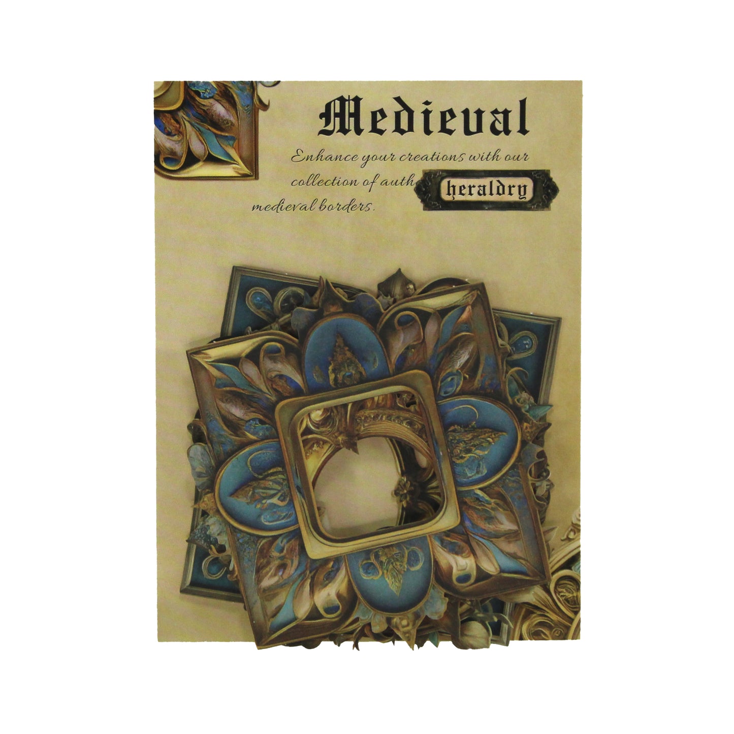 Indigo Crown Suite | Medieval Frame Embellishments