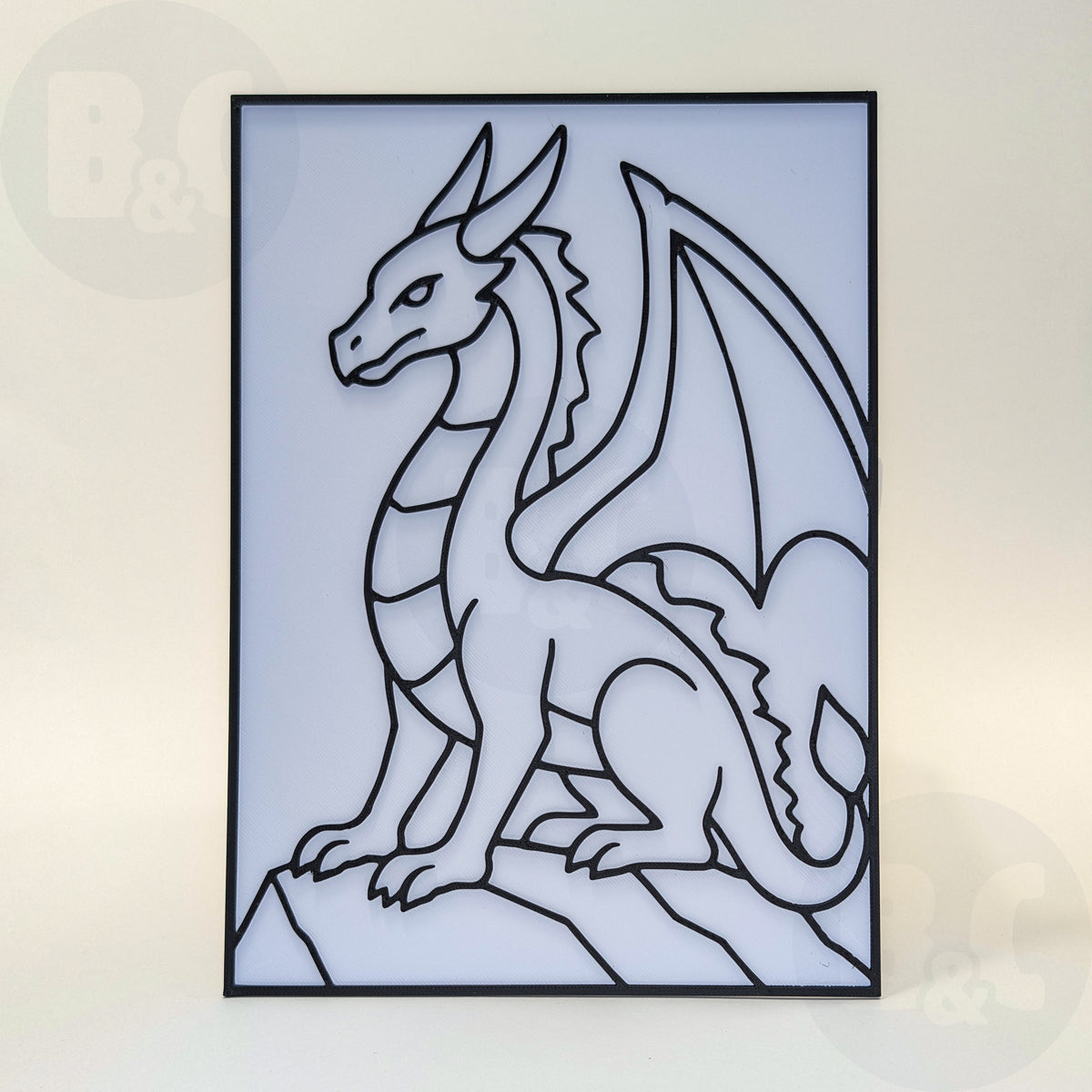 Guardian Dragon Glow Pane