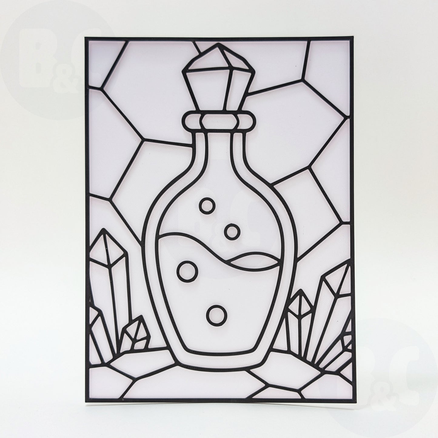 Bubble Potion Glow Pane