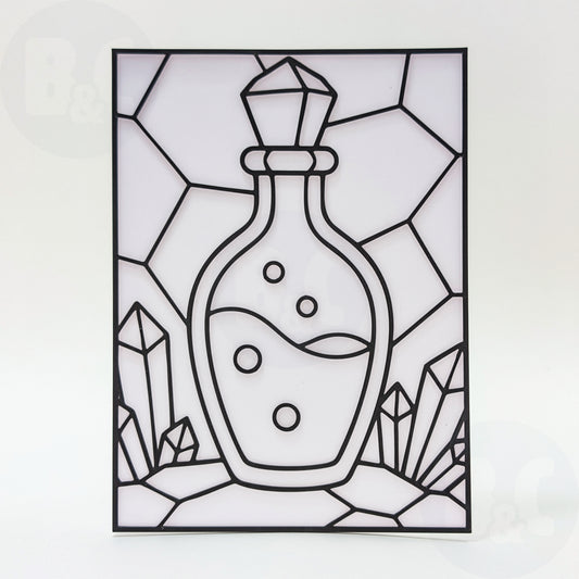 Bubble Potion Glow Pane