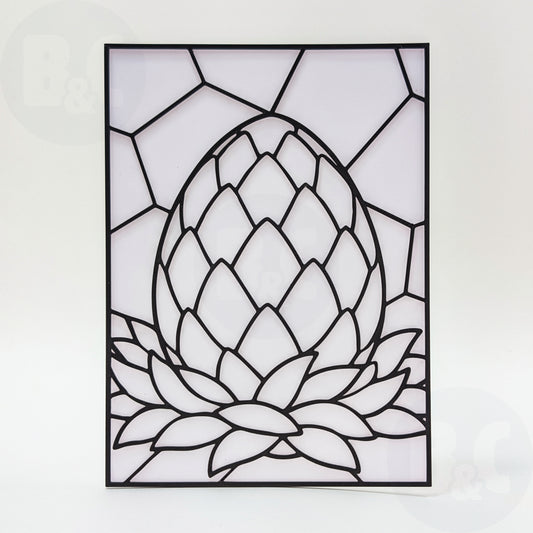 Scaled Egg Glow Pane
