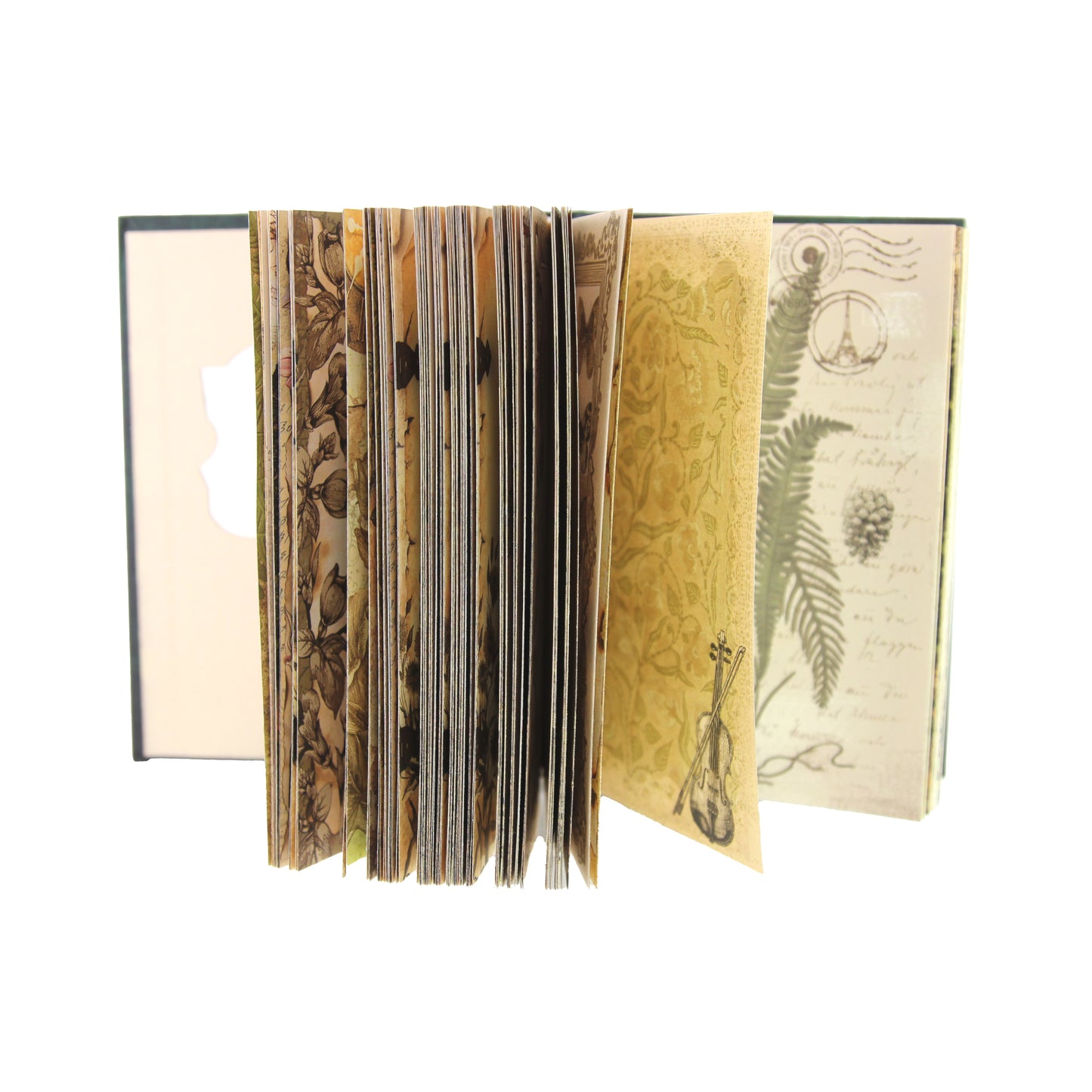 Green Forest | Green Ornamental Blank Journal