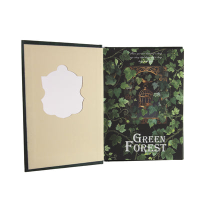 Green Forest | Green Ornamental Blank Journal