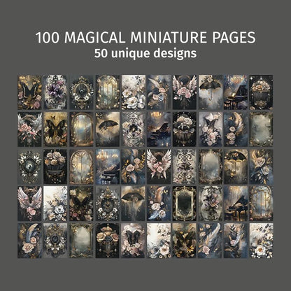 The Butterfly Nocture | Black Mini Magi Book