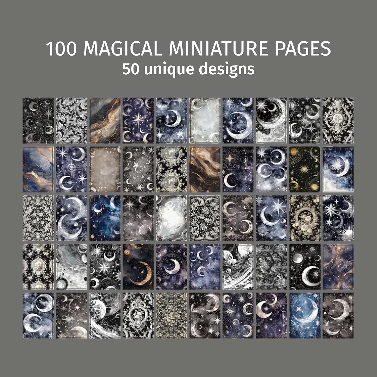 Mysterious Universe | Black Mini Magi Book