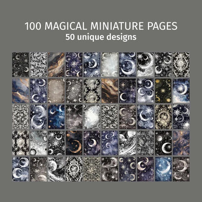 Mysterious Universe | Black Mini Magi Book