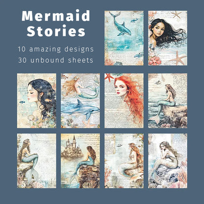 Mermaid Stories | Fairytale Memoirs Ornamental Paper