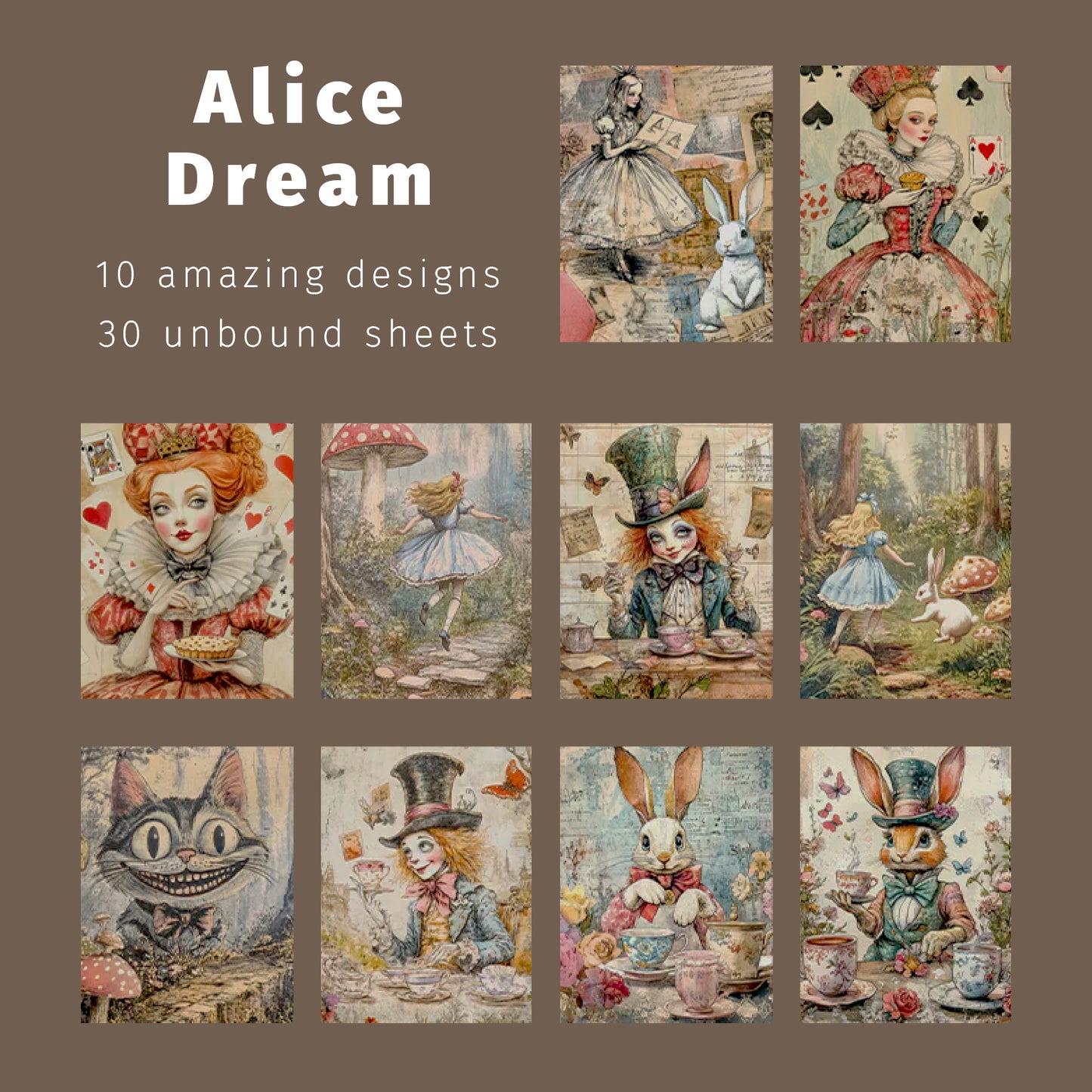 Alice Dream | Fairytale Memoirs Ornamental Paper