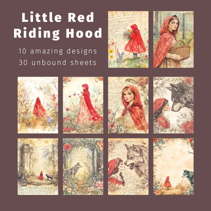 Little Red Riding Hood | Fairytale Memoirs Ornamental Paper