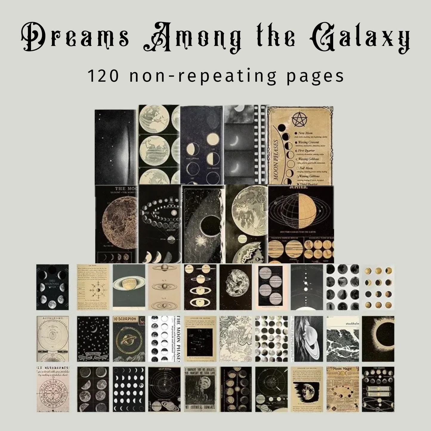 Dreams Among the Galaxy |  Stout Ornamental Paper