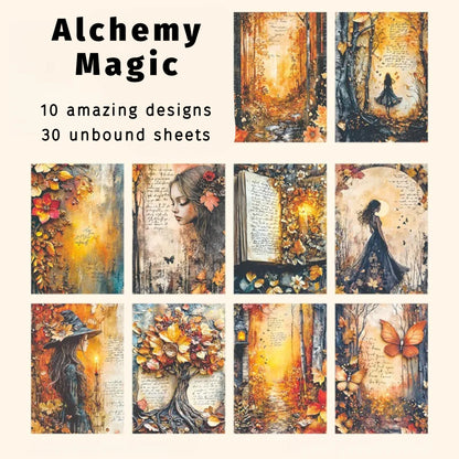 Alchemy Magic | Mysterious Explorer Ornamental Paper