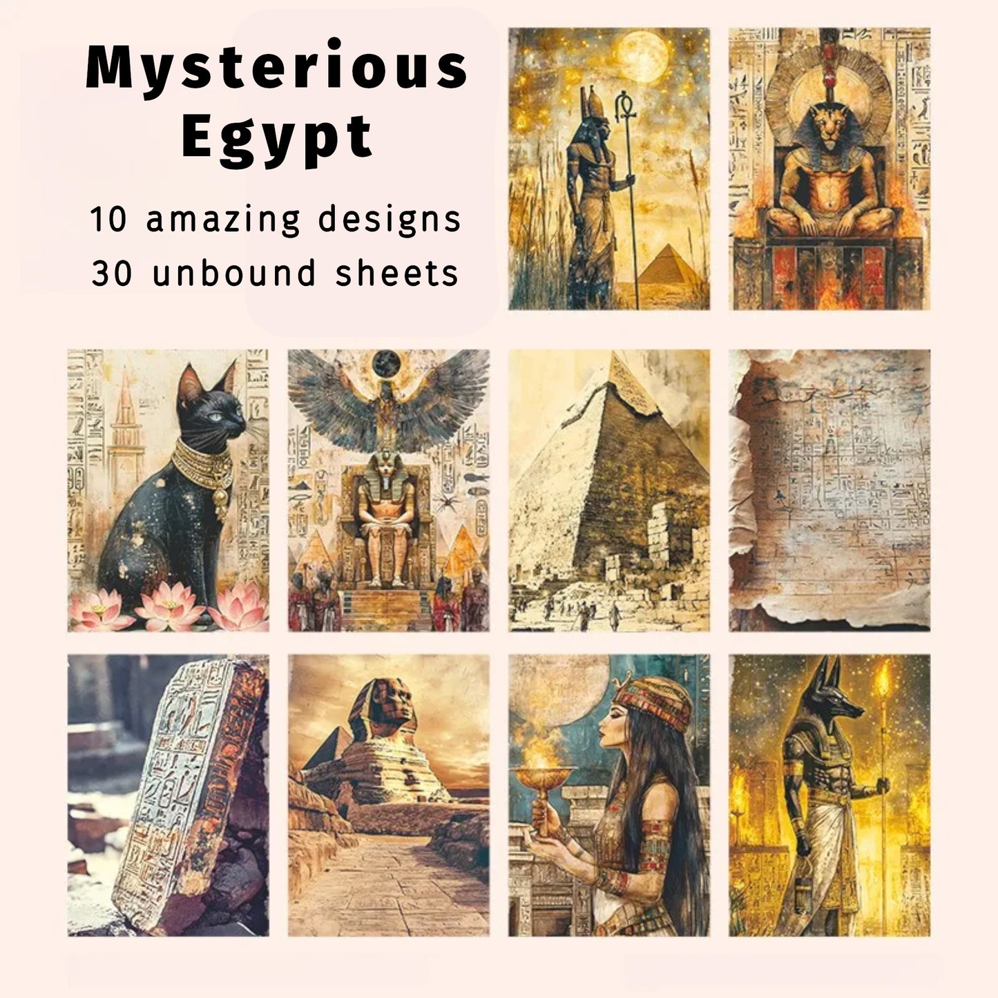 Mysterious Egypt | Mysterious Explorer Ornamental Paper