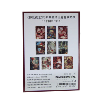 Through the Woods | Midsummer Night Ornamental Paper