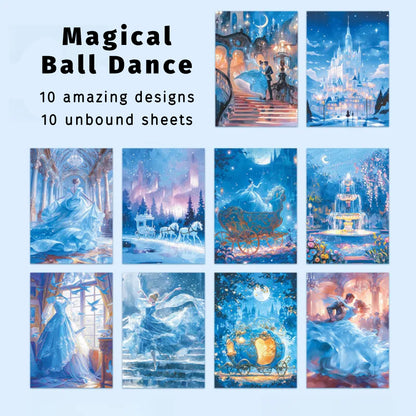 Magical Ball Dance | Midsummer Night Ornamental Paper