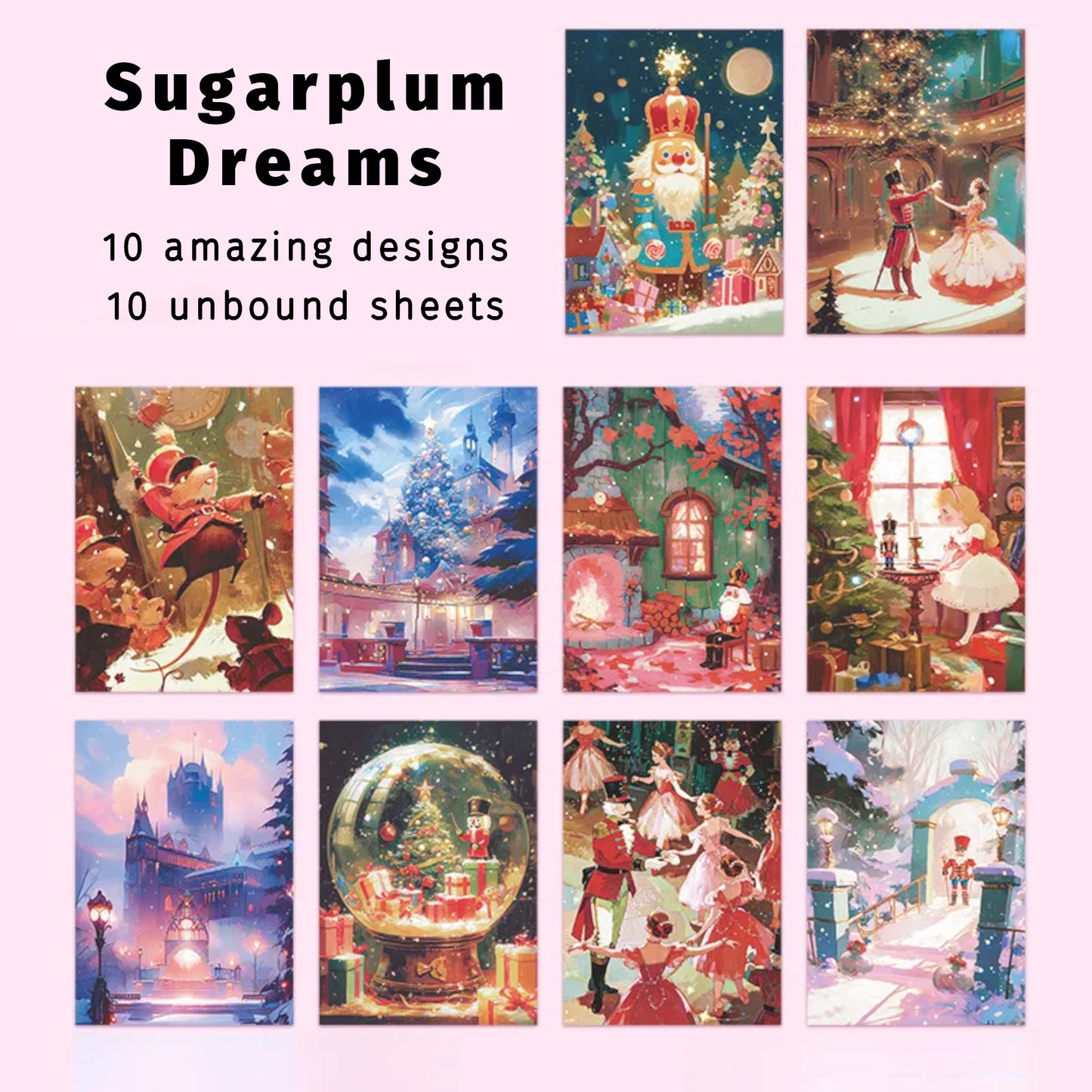 Sugarplum Dreams | Midsummer Night Ornamental Paper