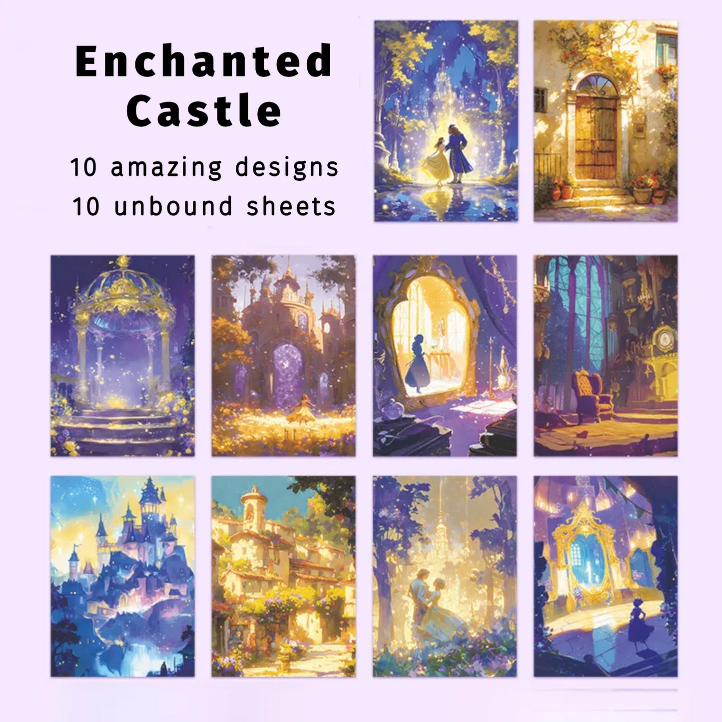 Enchanted Castle | Midsummer Night Ornamental Paper