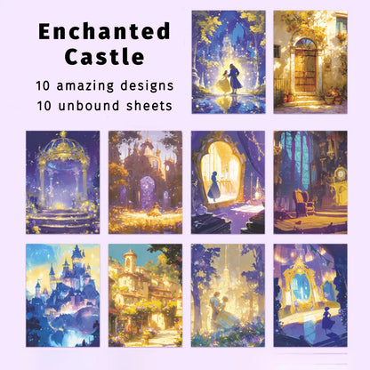 Enchanted Castle | Midsummer Night Ornamental Paper