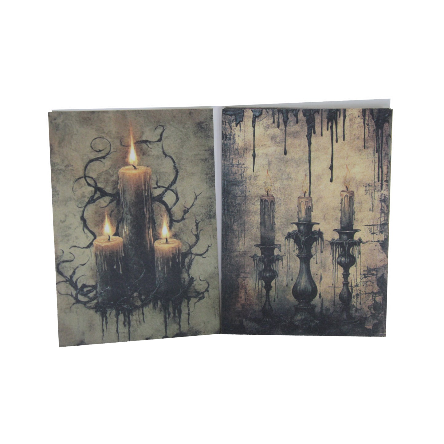 By Candlight, Shine | Macabre Ornamental Paper