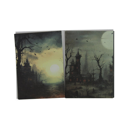 Lonely Castle | Macabre Ornamental Paper