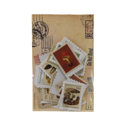 Mushroom Paddy | Red Stamp-Shaped Sticker Slack Pack