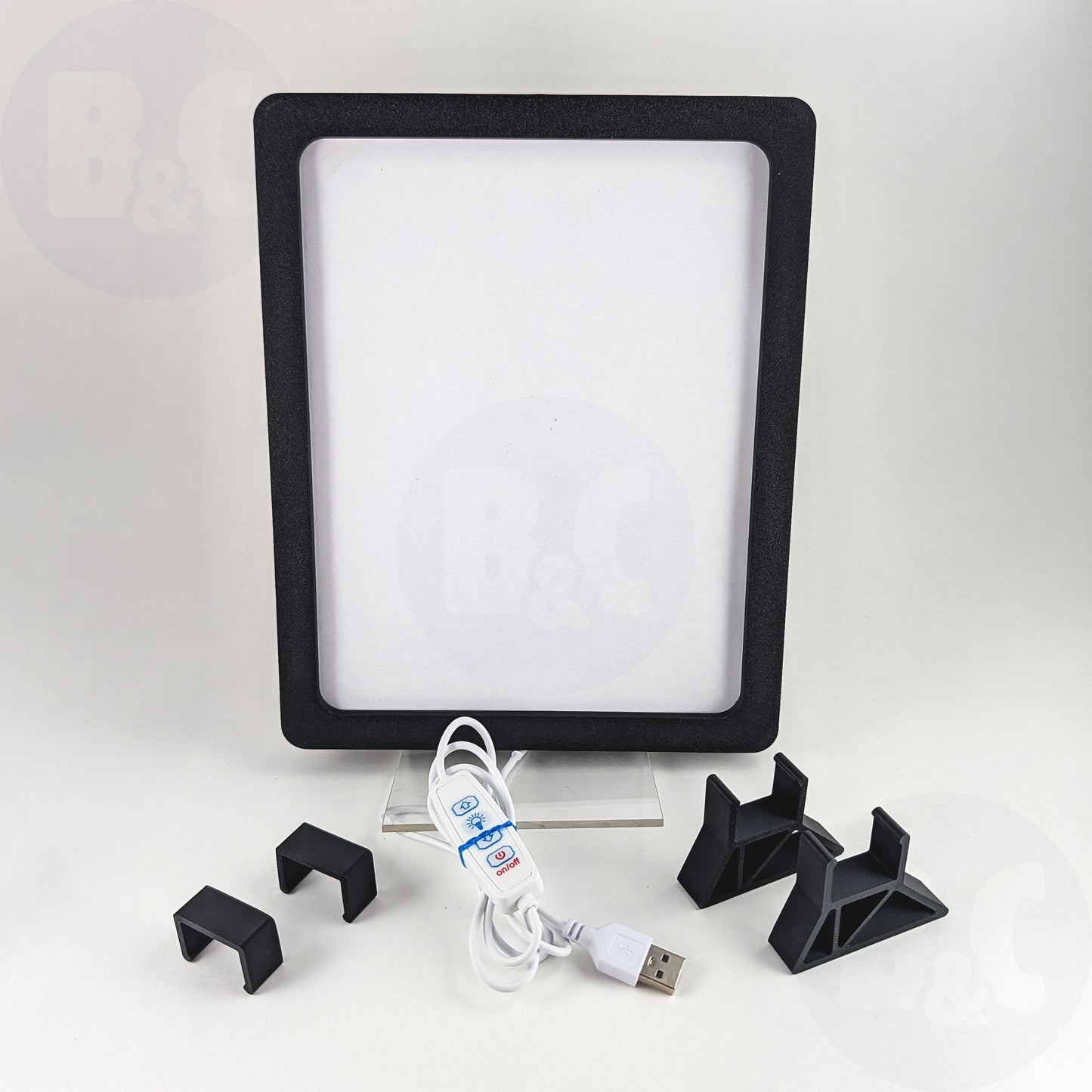 Charcoal Black Universal Lightbox