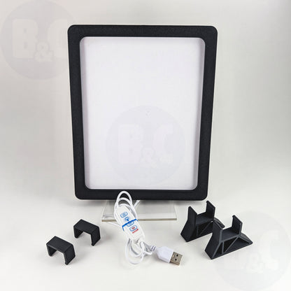 Charcoal Black Universal Lightbox